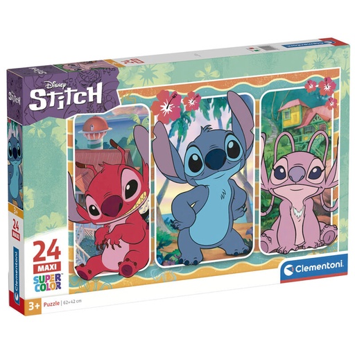 [8005125240296] Puzzle maxi Stitch Disney 24pzs