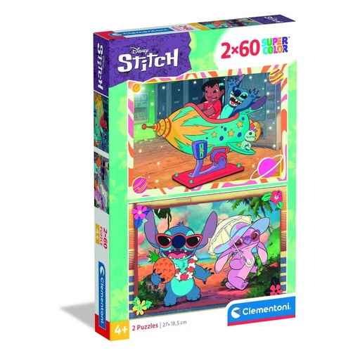[8005125248223] Puzzle Stitch Disney 2x60pzs