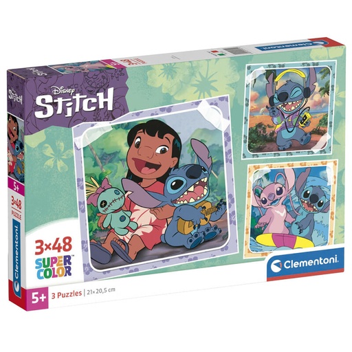 [8005125253210] Puzzle Stitch Disney 3x48pzs