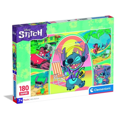 [8005125298006] Puzzle super Stitch Disney 180pzs