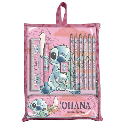 [8435507884426] Set papeleria Stitch Disney