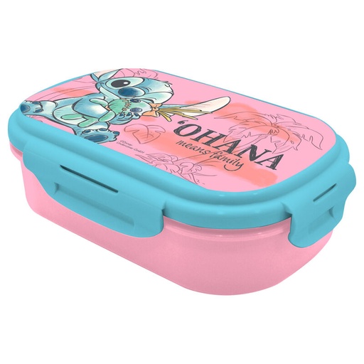 [8435507884501] Sandwichera + cubierto Stitch Disney
