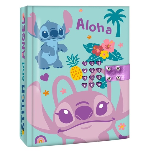 [8435507889902] Diario secreto codigo Stitch Disney