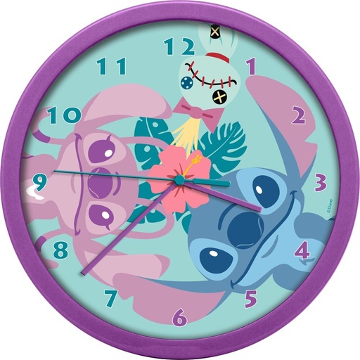 [8435507892087] Reloj pared Stitch Disney