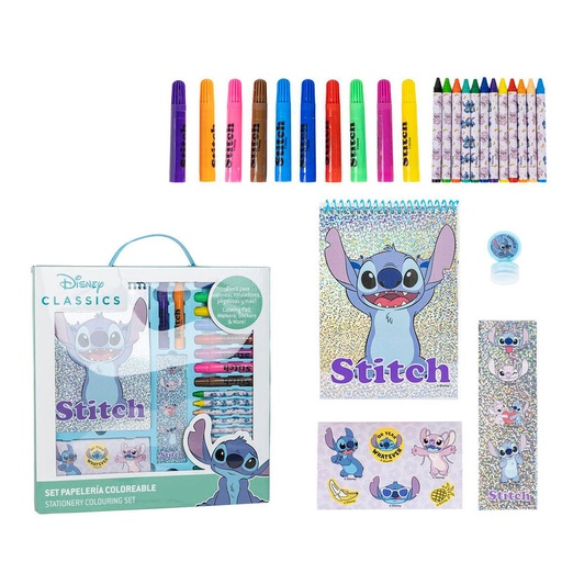 [8445484400984] Set papeleria coloreable Stitch Disney