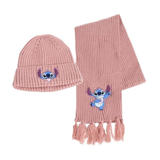 [8445484403602] Set gorro y bufanda Stitch Disney