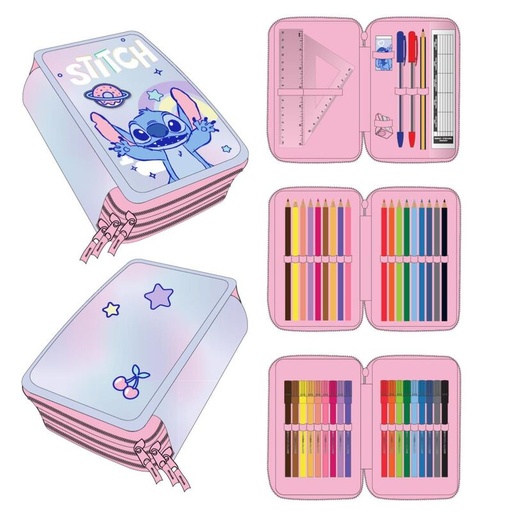 [8445484493436] Plumier Stitch Disney triple