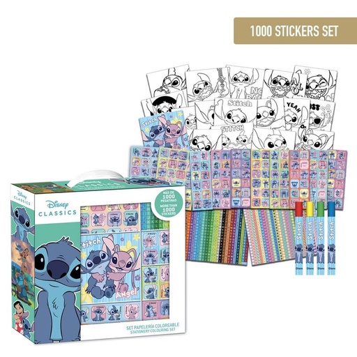 [8445484513295] Set pegatinas Stitch Disney 1000pzs