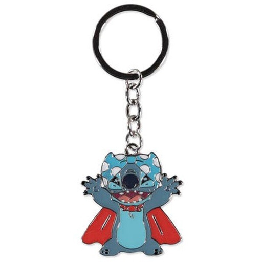 [8718526407839] Llavero metal Superhero Stitch Disney