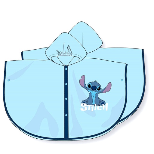 [8720193933245] Chubasquero Stitch Disney