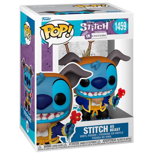[889698751629] Figura POP Disney Stitch as Beast