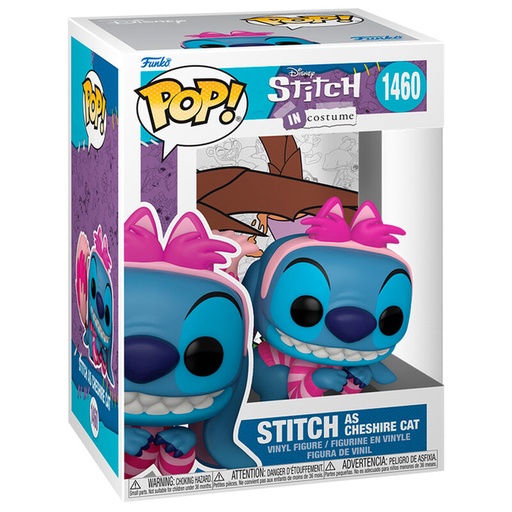 [889698751636] Figura POP Disney Stitch as Cheshire Cat