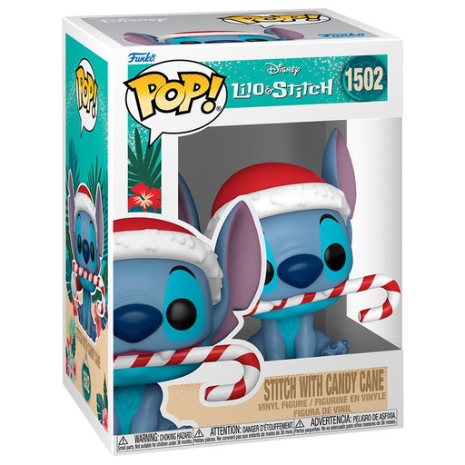 [889698800365] Figura POP Disney Stitch with Candy Cane