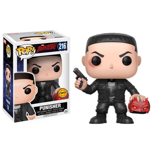 [889698110921 Chase] Figura POP Marvel Daredevil Punisher Chase