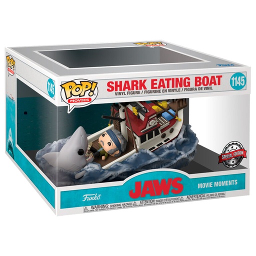 [889698565622] Figura POP Jaws Eating Boat Exclusive