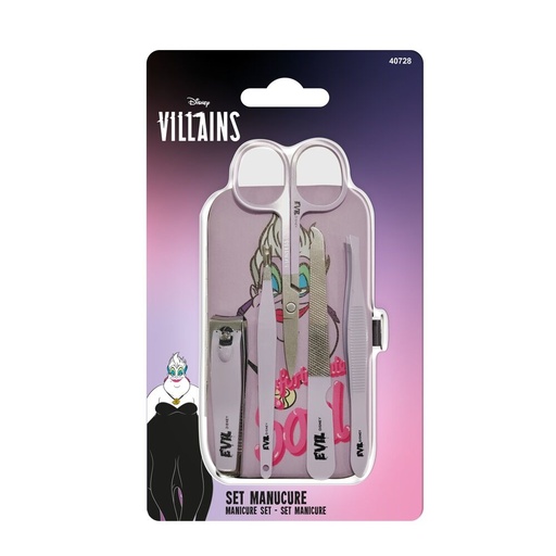 [3666085407287] Blister Manicura 5 Herramientas Ursula Villanas Disney
