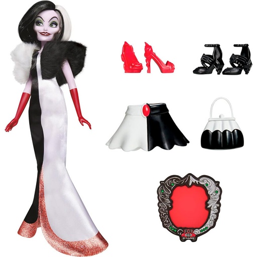 [5010993911486] Muñeca Cruella de Vil Villanas Disney 28cm