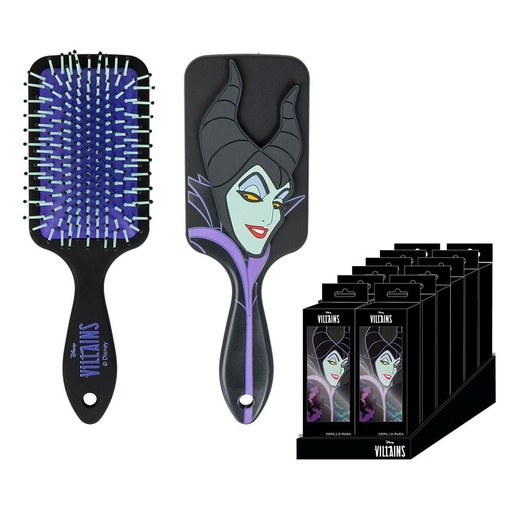 [8445484385908] Cepillo pelo Malefica Villanas Disney