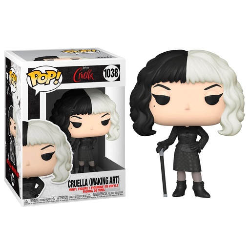 [889698544665] Figura POP Disney Cruella Making Art