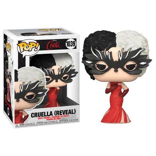 [889698544672] Figura POP Disney Cruella Reveal
