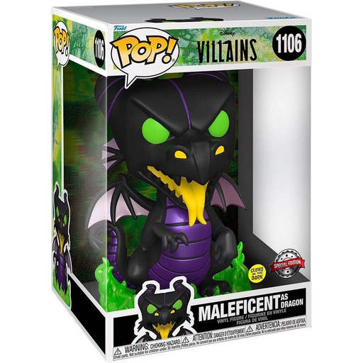 [889698581721] Figura POP Disney Villains Maleficient as Dragon Exclusive 25cm
