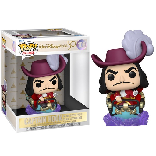 [889698595124] Figura POP Disney World 50th Anniversary Capitan Garfio