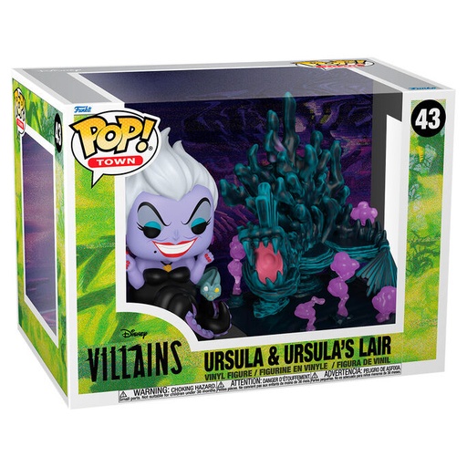 [889698809320] Figura POP Town Disney Villains Ursula & Ursulas Lair