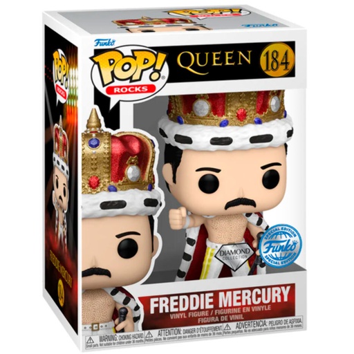 [889698663700] Figura POP Queen Freddie Mercury Exclusive