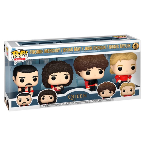 [889698706025] Blister 4 figuras POP Queen
