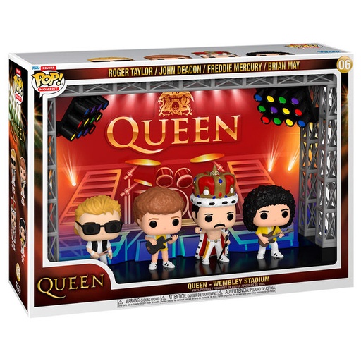 [889698770125] Figura POP Moments Deluxe Queen Wembley Stadium