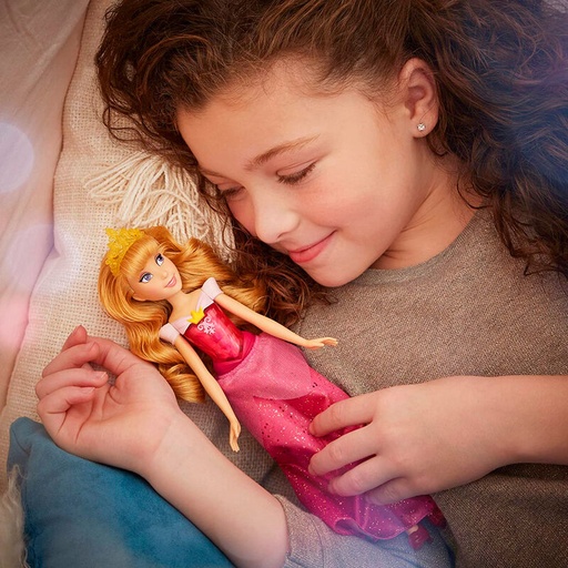 [5010993785933] Muñeca Brillo Real Aurora La Bella Durmiente Disney