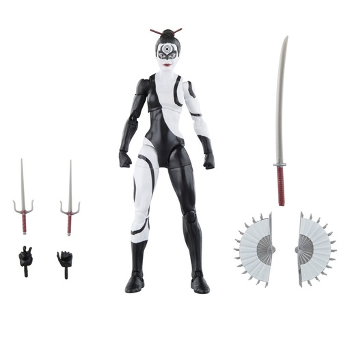 [5010996166715] Figura Marvel Lady Bullseye Knights Legends Series Marvel 15cm