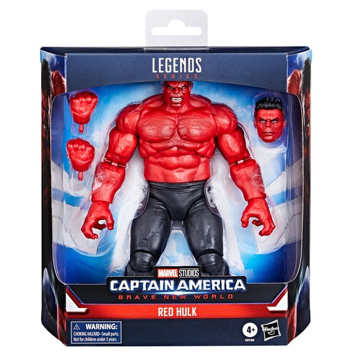 [5010996222381] Figura Red Hulk Brave New World Capitan America Marvel 15cm