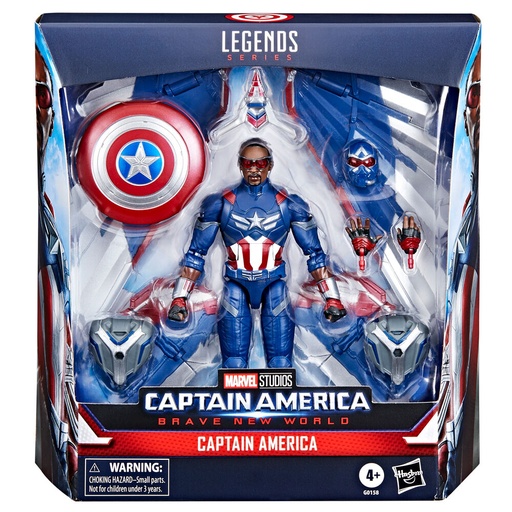 [5010996222602] Figura Capitan America Brave New World Capitan America Marvel 15cm
