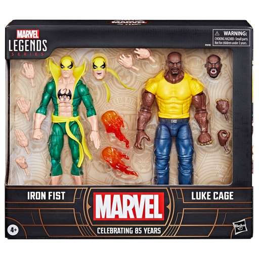 [5010996246264] Blister figuras Iron Fist & Luke Cage Celebrating 65 Years Marvel 15cm