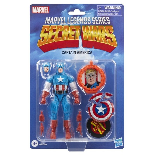 [5010996273192] Figura Capitan America Secret Wars Marvel Legends Series 15cm