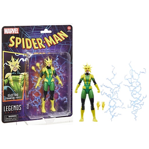 [5010996282729] Figura Electro Francine Frye Spider-Man Marvel 15cm