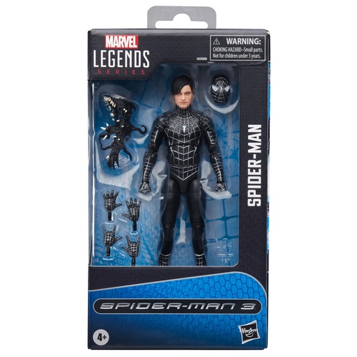 [5010996296306] Figura Symbiote Spider-Man Spiderman 3 Marvel Legends 15cm