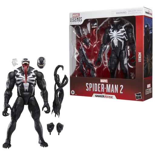 [5010996305084] Figura Venom Spider-Man 2 Gameverse Marvel Legends Series 26cm