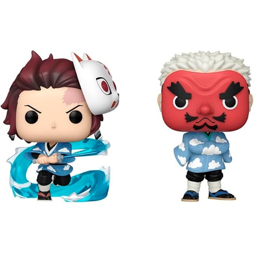 [889698708616] Blister 2 figuras POP Demon Slayer Kimetsu no Yaiba Tanjiro Kamado & Sakonji Urokodaki