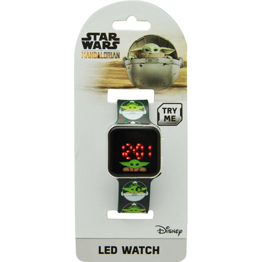 [8435507869027] Reloj led Yoda The Child Mandalorian Star Wars