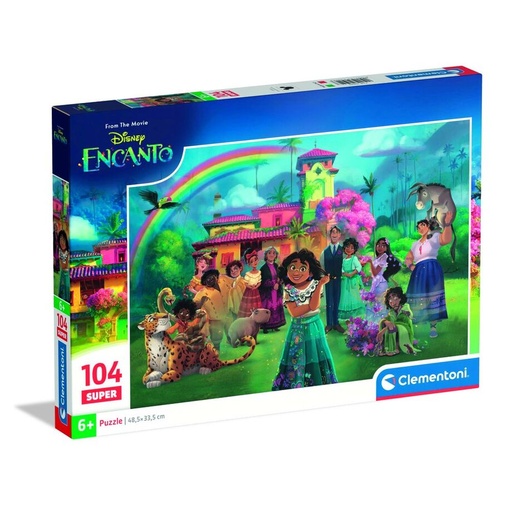[8005125250493] Puzzle super Encanto Disney 104pzs
