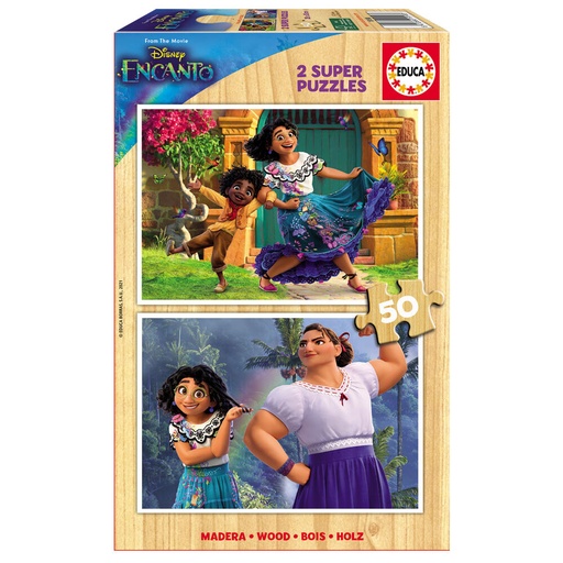 [8412668191983] Puzzle Encanto Disney 2x50pzs