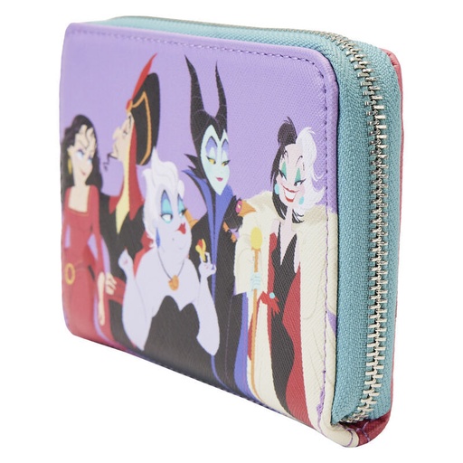 [671803390751] Cartera Color Block Villanos Disney Loungefly