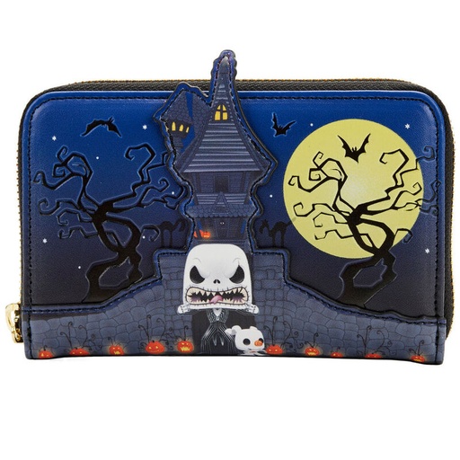 [671803425712] Cartera Jack Skellington Pesadilla Antes de Navidad Disney Loungefly