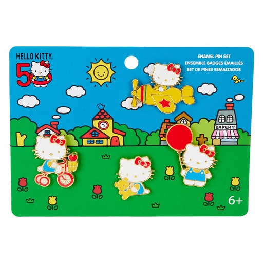 [671803490468] Blister 4 Pines 50th Anniversary Hello Kitty Loungefly