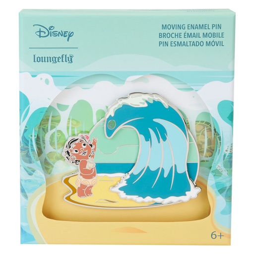 [671803518568] Pin Ocean Waves Vaiana Moana Disney Loungefly 7,5cm