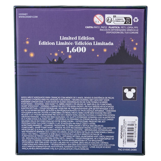 [671803519398] Pin lenticular Rapunzel Disney Loungefly 7,5cm