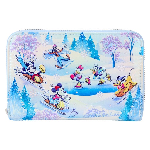 [671803526846] Cartera Winter Wonderland Mickey and Friends Disney Loungefly