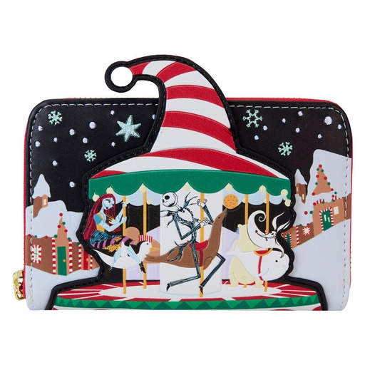 [671803527010] Cartera Journey to Christmas Town Pesadilla Antes de Navidad Disney Loungefly